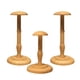 thumbnail image 3 of Estante De Exhibición Del Soporte Del Soporte Del Sombrero De Madera Maciza De 3 Piezas M + L, 3 of 5
