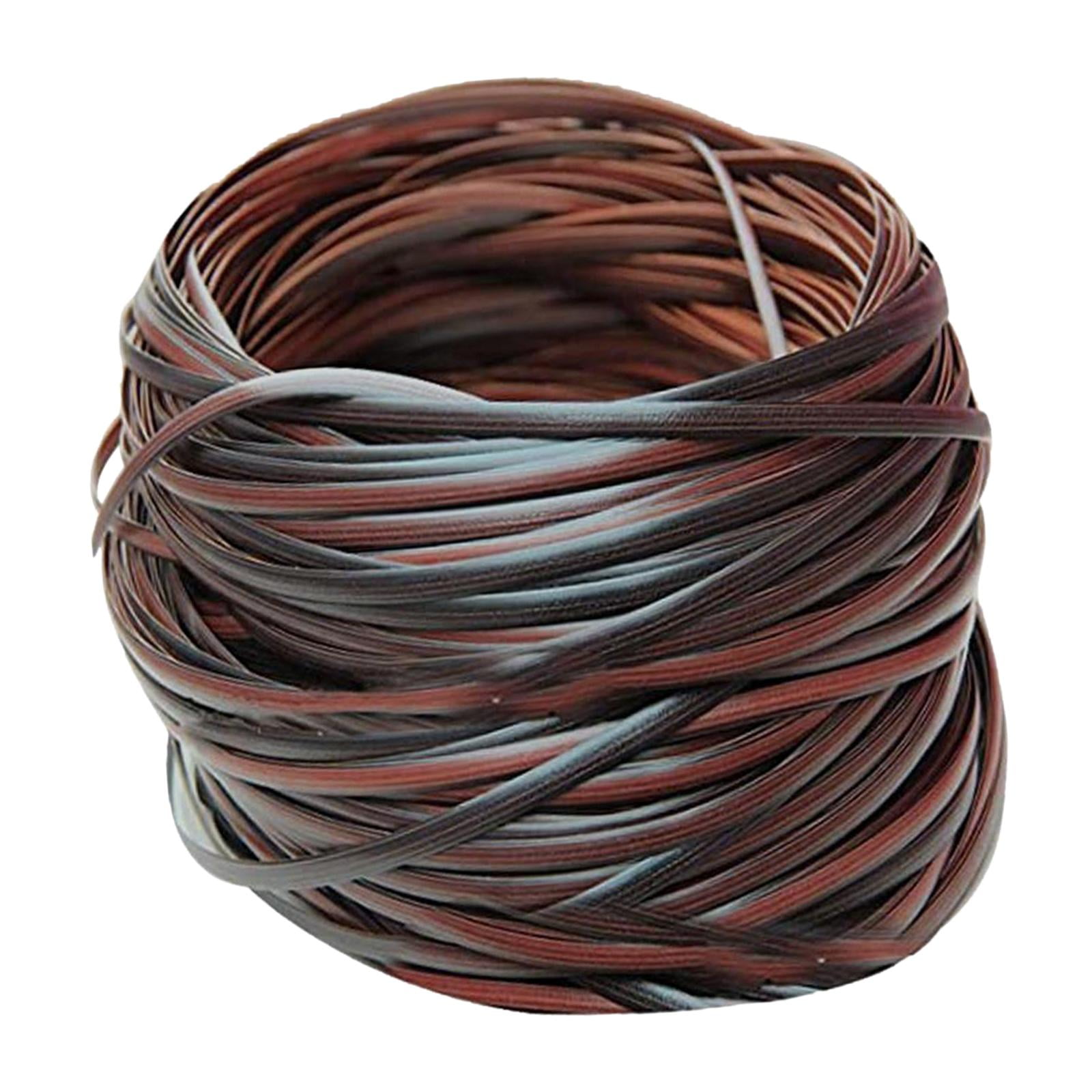 Ioensy - Muebles De Mimbre Para Patio, Silla De Ratán, Material De Reparación De Mesa, Marrón Oscuro