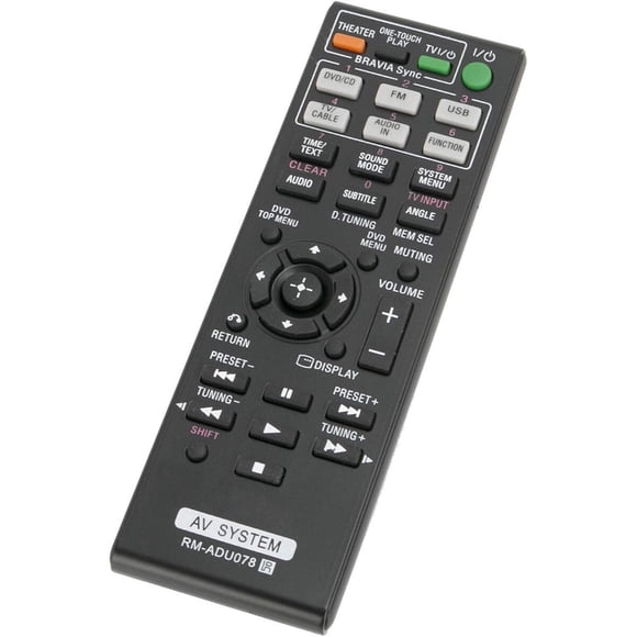 Control remoto AIDITIYMI RMADU078 para Sony DVD Home Theater