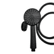 thumbnail image 3 of Kit Ducha Teléfono Plast Manguera Soporte Acero Inox Negro, 3 of 3