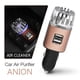 thumbnail image 3 of Purificador de aire ionizador para coche - Desodorante iónico antimicrobiano enchufable de 12 V con cargador USB doble - Elimina olores a humo, mascotas y comida, alérgenos y virus., 3 of 8