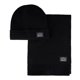 thumbnail image 1 of Conjunto de gorro y bufanda de punto cálido de invierno Levi's para hombre, 1 of 7