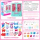 thumbnail image 3 of Closet de muñecas Style Shine, 70 piezas con ropa y accesorios, 3 of 7