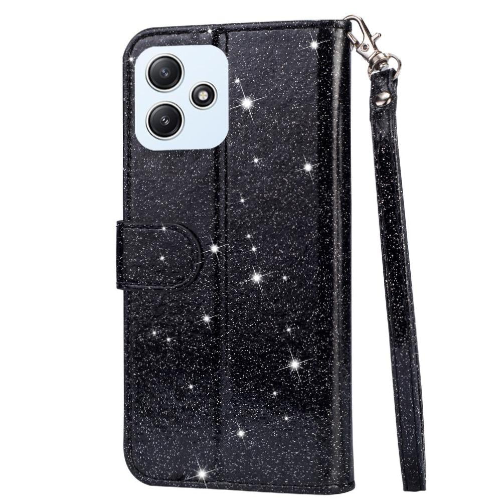 Funda Para Foxdock Elegante Funda Xiaomi Redmi 12 4g/5g Glitter Con Cremallera-ideal Para El Uso Diario