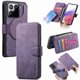 thumbnail image 1 of Funda Billetera Magnética para Xiaomi 15 Pro Soporte Tarjetas Desmontable Morado, 1 of 6