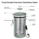 thumbnail image 5 of Bote de café Veken 1150 ml, acero inoxidable, hermético, verde, 5 of 9