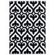 thumbnail image 1 of Alfombra United Weavers Bristol Heartland negra 56 x 81 cm, 1 of 5