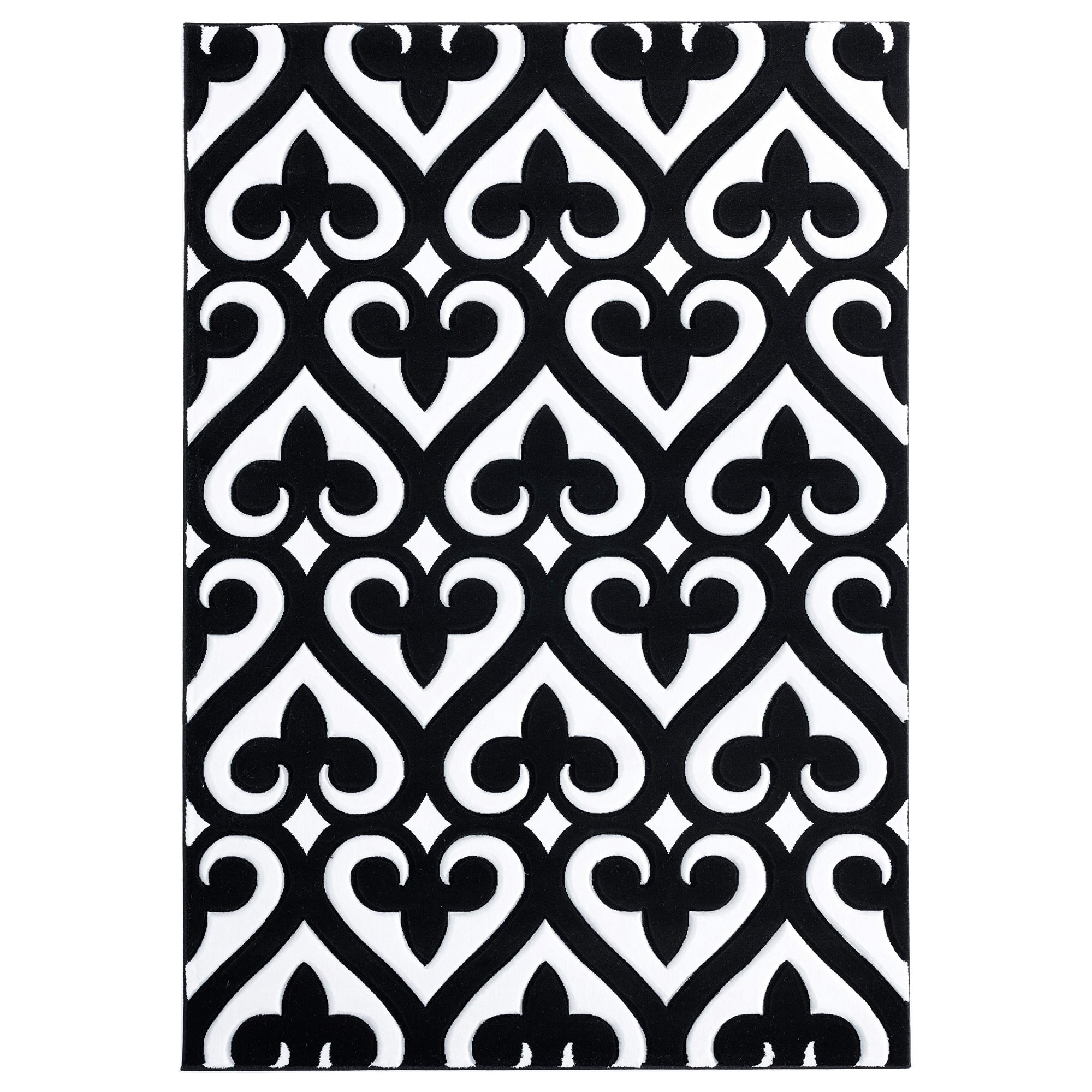 Alfombra United Weavers Bristol Heartland Negra 56 X 81 Cm