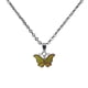 thumbnail image 3 of Linda Pequeña Mariposa Estado De ánimo Cambio De Color Colgante Collar Mujer Regalo Joyería, 3 of 3