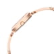 thumbnail image 3 of Reloj Titan analógico de latón para mujer, esfera de oro rosa, casual, 3 of 5