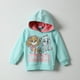 thumbnail image 1 of Poleron Con Gorro Niña Skye y Everest Turquesa Paw Patrol, 1 of 4