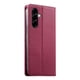 thumbnail image 5 of Funda tipo cartera con bloqueo RFID para Samsung Galaxy A56 cubierta magnética de cuero con tapa y soporte Rojo, 5 of 6