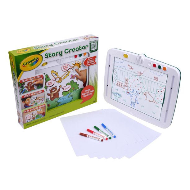 Tableta Infantil Crayola Story Creator: Dibujar y Grabar