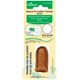 thumbnail image 1 of Dedal Clover Ajuste Natural de Cuero Pequeño Marrón Claro, 1 of 4