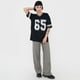 thumbnail image 4 of Polera Mujer Oversize Cuello V Negro Corona, 4 of 5