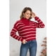 thumbnail image 1 of Sweater Mujer Tejido Semi Corto Otoño Invierno Cuello con Cierre 7019, 1 of 3