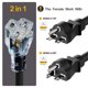 thumbnail image 3 of Cable de alimentación Plugrand 3,0 m 6-20P a 6-15/20R 250 V, 3 of 9