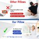 thumbnail image 3 of Almohada con forma de cuña Sleepnitez 8, espuma viscoelástica 45°, para dormir, 3 of 9