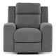thumbnail image 2 of Berger Reclinable Eléctrico Moderno Gris Montana KM807CPWGR, 2 of 10