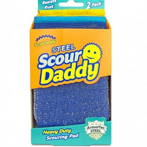 Scrub - Esponja Acero Inoxidable Scour Daddy 2 Unid