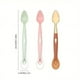 thumbnail image 2 of Baby Scraping Spoon Baby PPSU Material Double Ended Fruit Feeding Spoon Children Silicone Feeding Eating Spoon Fork, 2 of 5