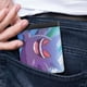 thumbnail image 5 of Gengar Cartera de Cuero PU para Hombres, Tarjetero Bifold Delgado, Cartera Minimalista de Cuero Sintético Suave, 5 of 6