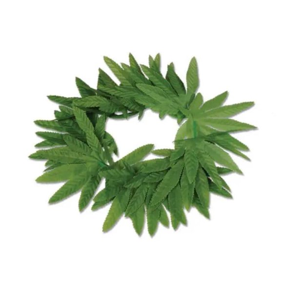 Diadema Beistle con forma de hoja de helecho tropical para decoración de fiesta