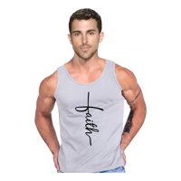Persodesign - Polera Faith Musculosa Tank Gym Pesas Crossfit Talla 2Xl Gris Hombre