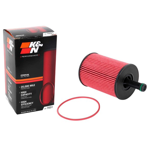 Filtro de aceite K&N HP-7031 de alta eficiencia 32 000 km