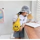 thumbnail image 3 of Mini Mochila Bandolera Infantil Negra con Carita Feliz, 3 of 4