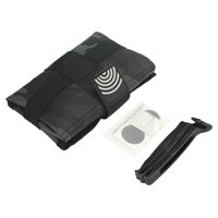 Ioensy - Bolsa De Sillín De Bicicleta Kits De Herramientas De Reparación De Neumáticos De Bicicleta De Carretera Montar En Bicicleta Negro