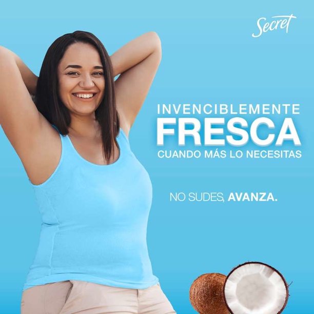 Antitranspirante En Barra Secret Coco, 45 g