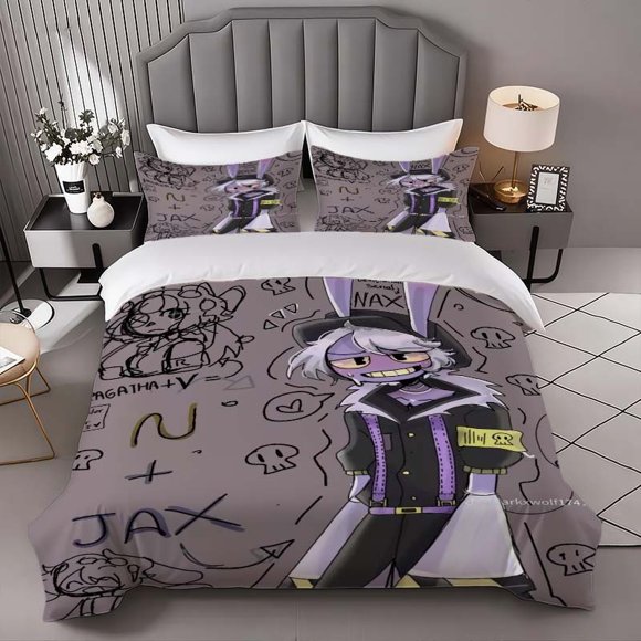 Jax Fan Creation Themed Bedding Set Soft and Comfortable for All Seasons Ideal for Home and Bedroom Use