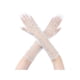 thumbnail image 1 of Guantes de Encaje con Perlas para Mujer INSPIRE CHIC Mangas de Muñeca de Dedo Completo para Elegancia Boda Fiesta Cita Baile Vestido Blanco4, 1 of 5