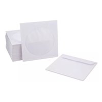 Oem - Sobres Papel Para Dvd, Cd, Blu-Ray Pack 100 Unidades