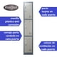 thumbnail image 3 of Locker Casillero Metalico 1 Cuerpo 3 Puertas, 3 of 7