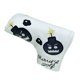 thumbnail image 3 of Funda Para Cabeza De Palo De Golf, Forro Polar De Piel Sintética Duradera, Funda Para Cabeza De Conductor De Golf, Putter Blanco, 3 of 5