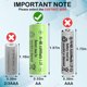 thumbnail image 4 of Batería Lombaour AA 900 mAh recargable NiMH solar, 4 of 9