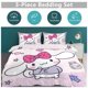 thumbnail image 2 of 3PCS Cinnamoroll Bedding Set Comforter Duvet Cover Set Quilt Cover for Kids Teens Bedroom Decoration, 2 of 5
