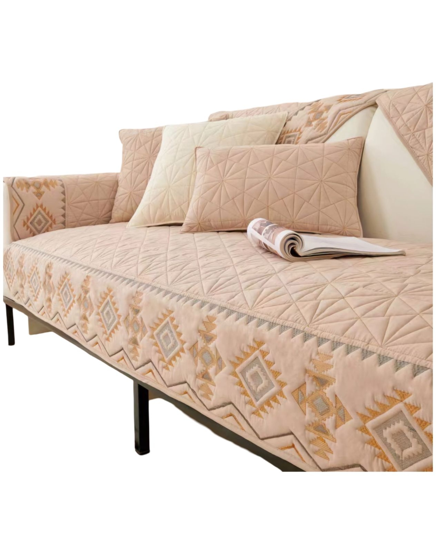 Genérica - Pack Mat Fundas Sofá 5 Piezas - Fácil De Colocar B06