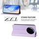 thumbnail image 3 of Funda Billetera con Soporte para Xiaomi 17 Ultra Bloqueo RFID Plegable Morado claro, 3 of 6