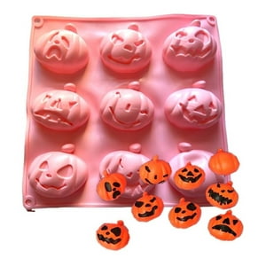 Genérico - Moldes Halloween Moldes Silicona Halloween Molde Calabaza