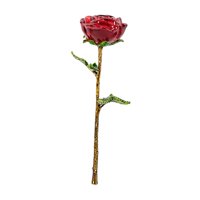 Bothyi - Adorno Artesanal De Flores De San Valentín Para Mujer, Novio, Mamá, Rojo