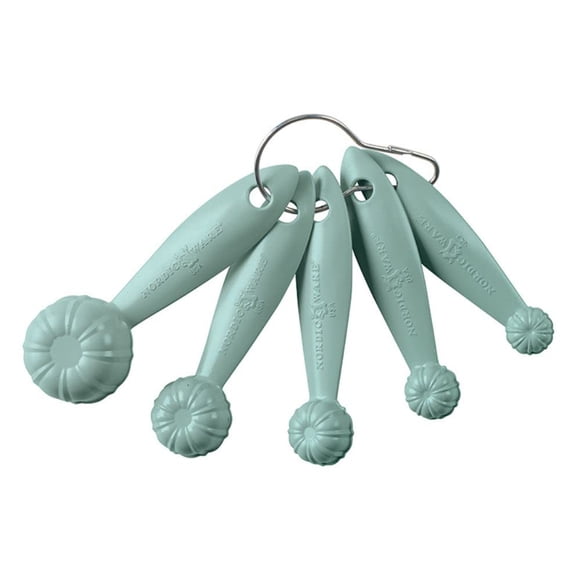 Cucharas medidoras Nordic Ware, juego de 5 cucharas para cristal marino