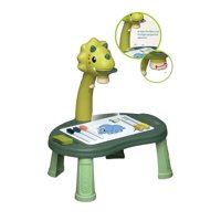 Genérico - Mesa Musical De Dibujo De Dinosaurio Con Proyector