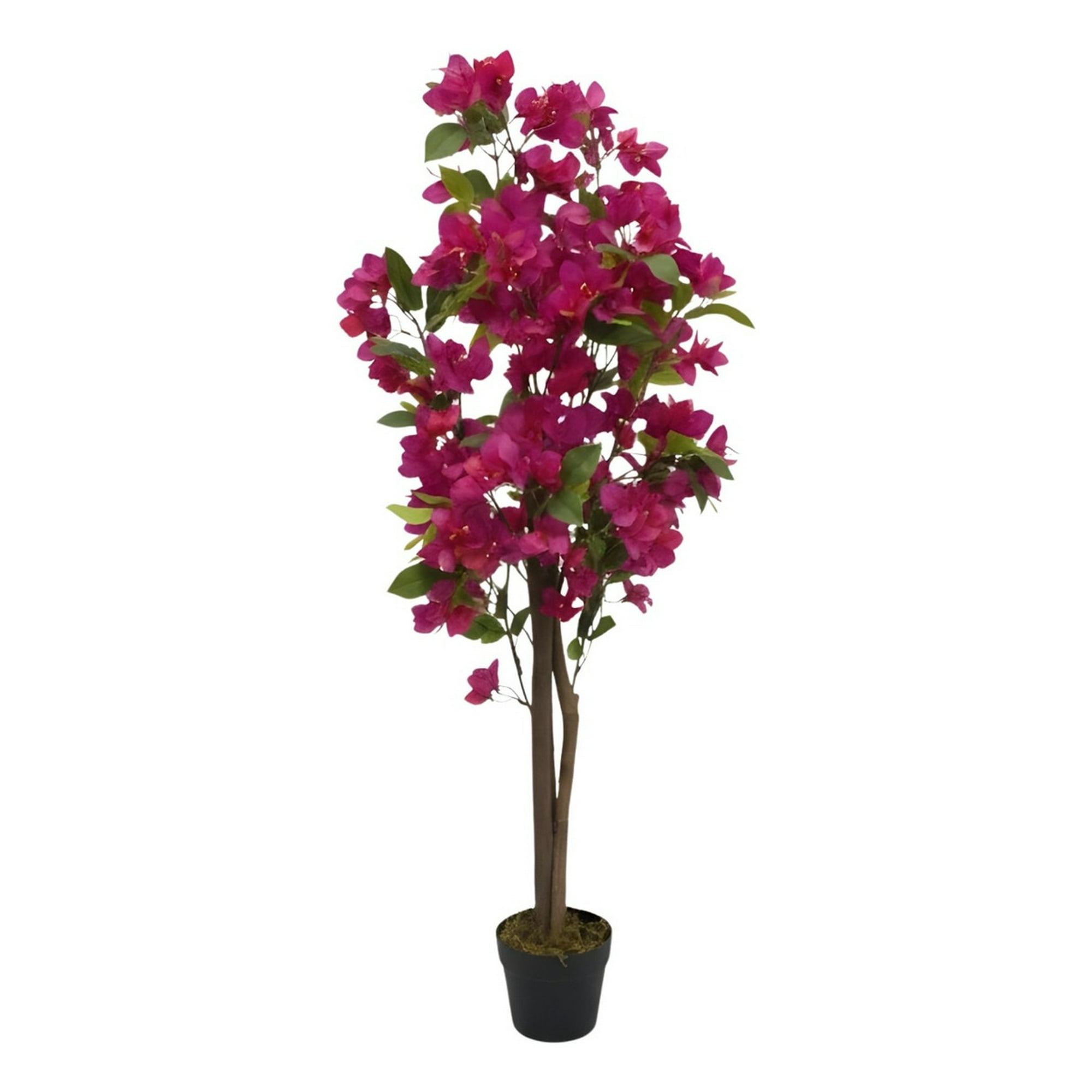 Genérico - Planta Artificial Arbusto Ornamental Flores Rosas Adorno Jhn