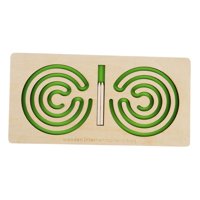 Magideal - Juguete De Habilidades Motoras Finas, Bolígrafo De Juguete, Tablero De Rompecabezas De Entrenamiento, Juguete Sensorial Para El Desarrollo Del Cerebro Verde