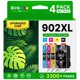 thumbnail image 1 of Cartuchos de tinta E-Z Ink Pro 902XL - Pack de 4, 1 of 9