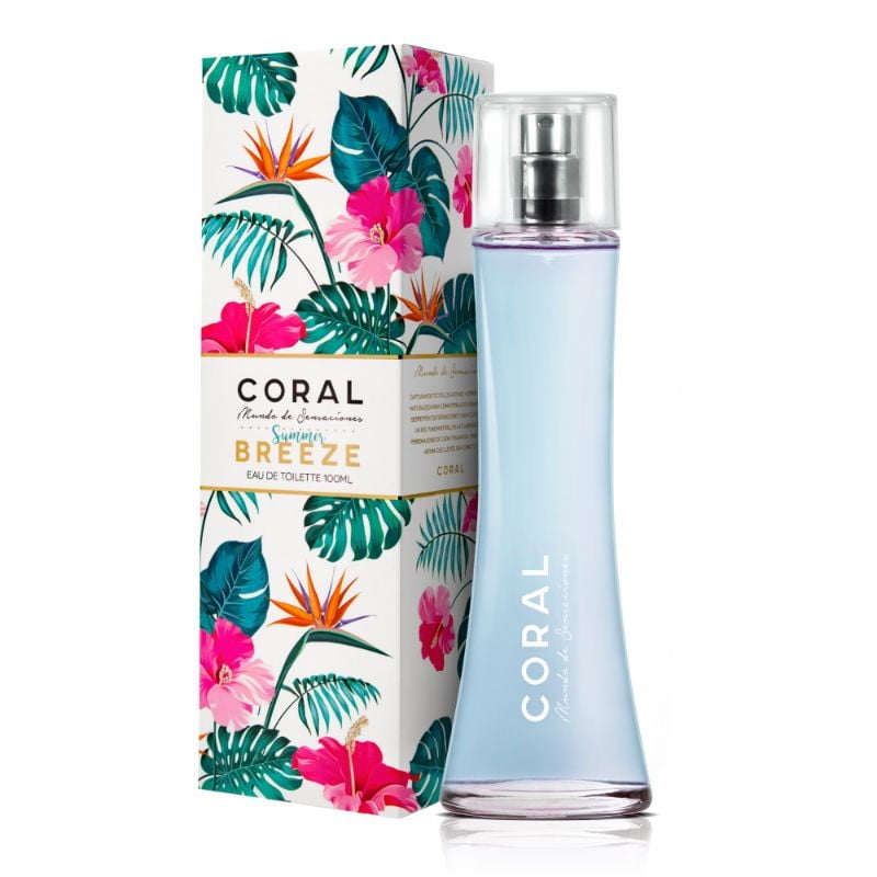 Agua De Tocador Coral Eau Breeze 100 ml Natalie
