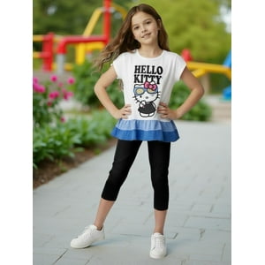 Conjunto Niña Hello Kitty Blanco 6
